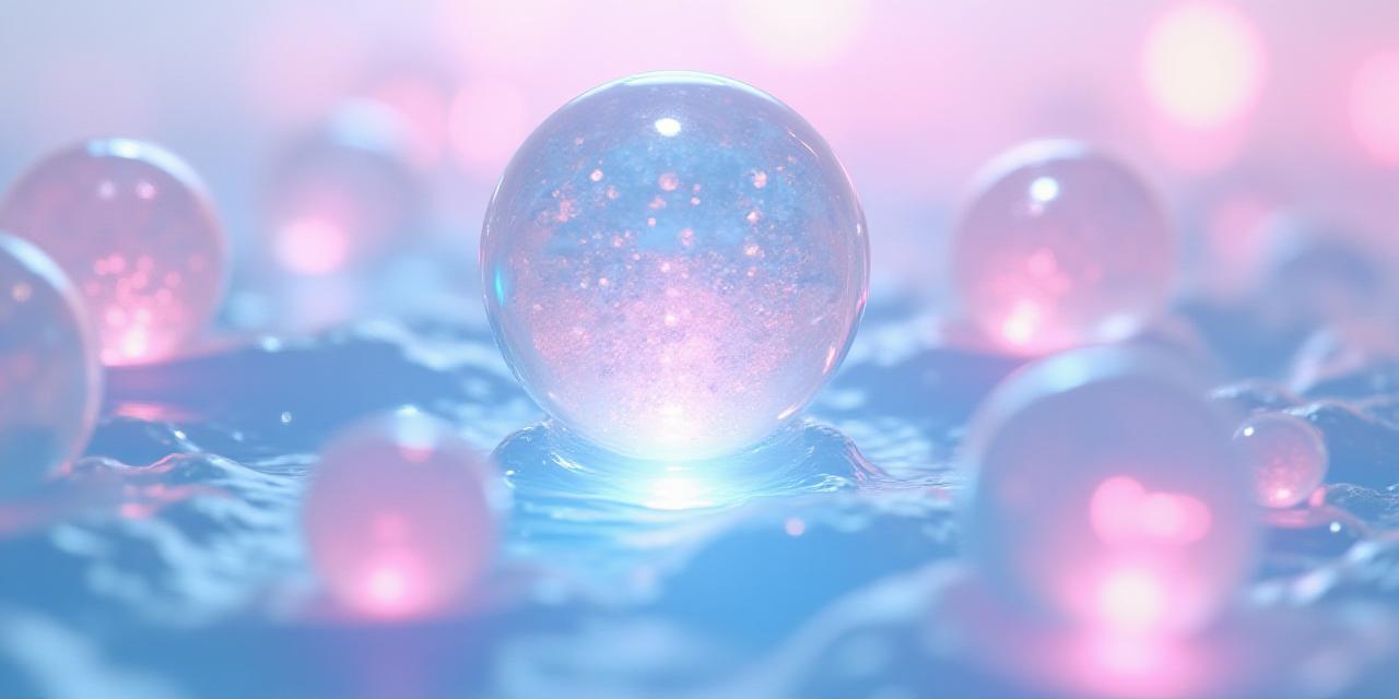 Artistic representation of water and energy flow for cellular hydration